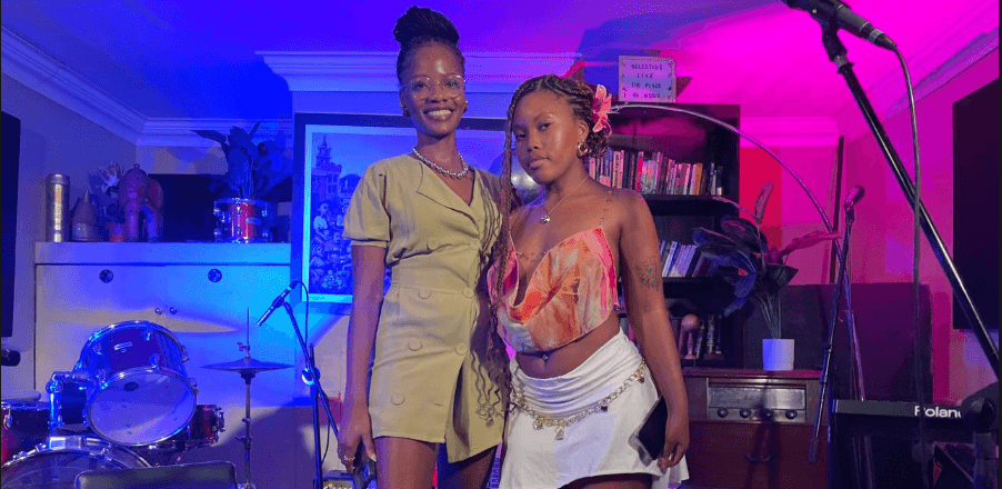 N.Martin and lonnie Mak collaboration at Cape Town event