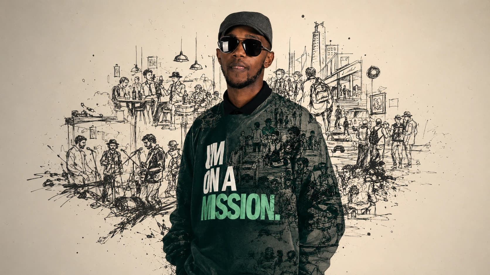 The Rhythm of Observations: Ricky Davinci’s Urban Canvas